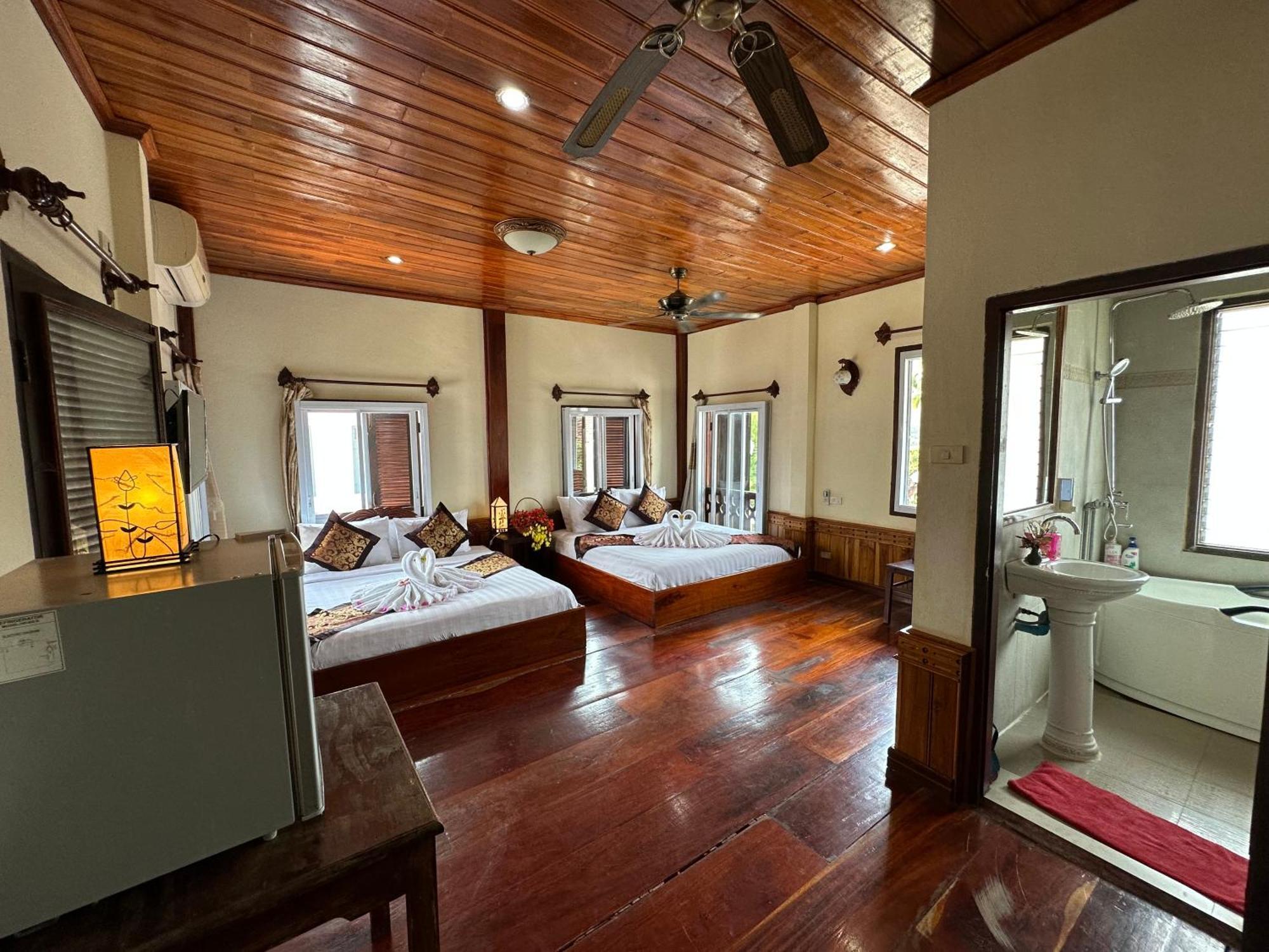 Villa Thida Mekong Riverside Luang Prabang Zimmer foto
