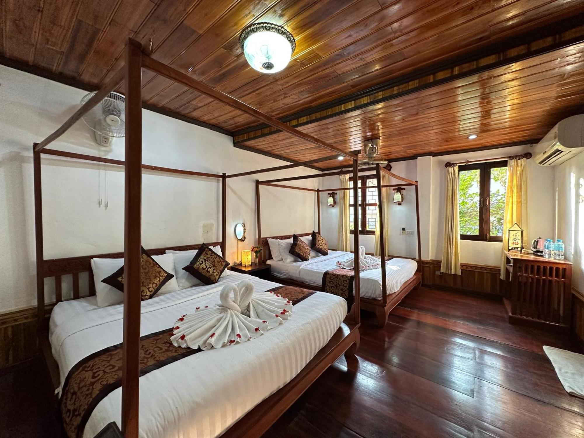 Villa Thida Mekong Riverside Luang Prabang Zimmer foto